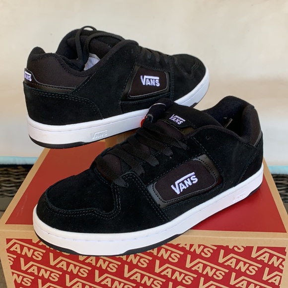 VANS DOCKET SUEDE BLACK/WHITE Men’s - Picture 6 of 16